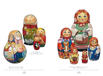 マトリョーシカ　スヴェトラーナ・ニコラエヴァ　チェブラーシカ ロシア雑誌 マトリョーシカスヴェトラーナ・ニコラエヴァチェブラーシカ